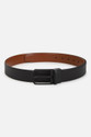 VAN HEUSEN Men Casual Black Genuine Leather