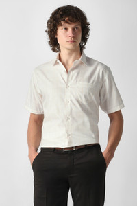 VAN HEUSEN Men Comfort Fit Checkered Formal