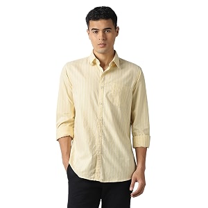 Van Heusen Men Cotton Modern Fit Casual