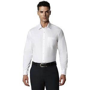 Van Heusen Men Cotton Regular Fit Solid
