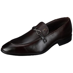 Van Heusen Men Leather Loafers