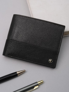 VAN HEUSEN Men Multicolor Genuine Leather Wallet