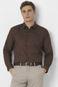 VAN HEUSEN Men Printed Party Brown Shirt