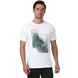 Van Heusen Mens Athleisure Graphic T-Shirt -