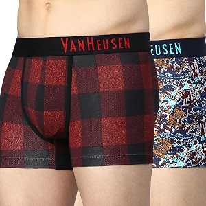 Van Heusen Mens Cotton Trunks - Pack