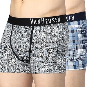 Van Heusen Mens Cotton Trunks - Pack