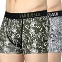 Van Heusen Mens Cotton Trunks Pack