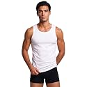 Van Heusen Mens White Cotton Vest 