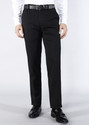 VAN HEUSEN Men Slim Fit Black Polyester