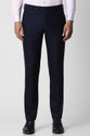 VAN HEUSEN Men Slim Fit Blue Cotton