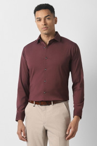 VAN HEUSEN Men Slim Fit Solid Formal