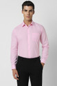 VAN HEUSEN Men Solid Formal Pink Shirt