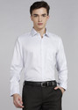 VAN HEUSEN Men Striped Formal White Shirt