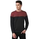 Van Heusen Cotton Blend Men Crew Neck