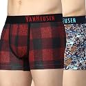 Van Heusen Mens Cotton Trunks Pack