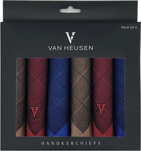 VAN HEUSEN Mens Cotton Dark inchMulticolor