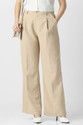 VAN HEUSEN Regular Fit Women Beige Trousers