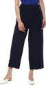 VAN HEUSEN Regular Fit Women Dark Blue Trousers