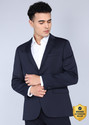 VAN HEUSEN Self Design Single Breasted Formal