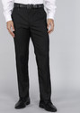 VAN HEUSEN Slim Fit Men Black Trousers