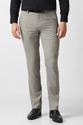 VAN HEUSEN Slim Fit Men Grey Trousers