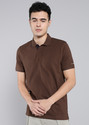 VAN HEUSEN SPORT Men Solid Polo Neck