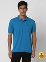 VAN HEUSEN SPORT Self Design Men Polo