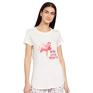 Van Heusen Womens Cotton Regular Fit T-Shirt