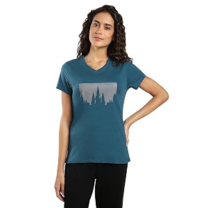 Van Heusen Womens Cotton Relaxed Fit T-Shirt