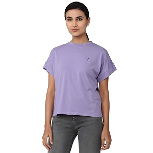 Van Heusen Womens Cotton Regular Fit Half