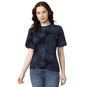 Van Heusen Womens Cotton Regular Fit T-Shirt