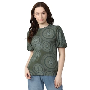 Van Heusen Womens Cotton Regular Fit T-Shirt
