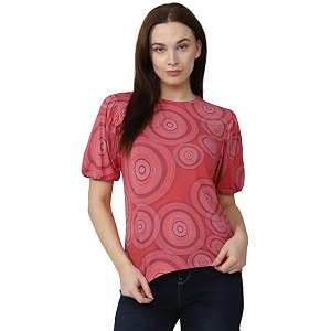 Van Heusen Womens Cotton Regular Fit T-Shirt