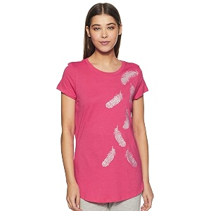 Van Heusen Womens Cotton Regular Fit T-Shirt