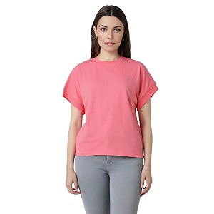 Van Heusen Womens Cotton Regular Fit Half