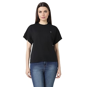Van Heusen Womens Cotton Regular Fit Half