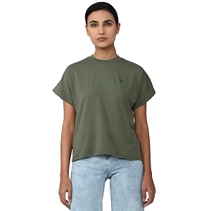 Van Heusen Womens Cotton Regular Fit Half
