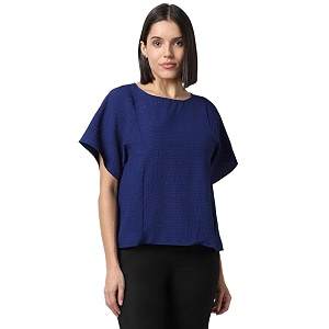 van heusen women39s polyester solid regular fit blouse