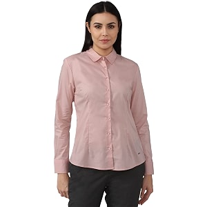 Van Heusen Womens Cotton Regular Fit Shirt