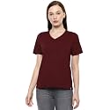 Van Heusen Women39s Solid Regular Fit T-Shirt