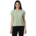 Van Heusen Women's Polyester Solid Regular Fit Blouse