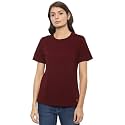 Van Heusen Women39s Solid Regular Fit T-Shirt