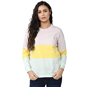Van Heusen Women Poly Cotton Crew Neck