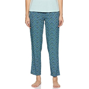 van heusen womens printed lounge pants  drawstrings amp side pockets  ultra soft fabric  relaxed fit  at home pyjamas  everyday comfort  printed  style 55306  available in pack of 1 amp 2