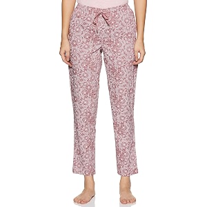 van heusen womens printed lounge pants  drawstrings amp side pockets  ultra soft fabric  relaxed fit  at home pyjamas  everyday comfort  printed  style 55306  available in pack of 1 amp 2