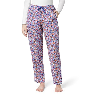 van heusen womens printed lounge pants  drawstrings amp side pockets  ultra soft fabric  relaxed fit  at home pyjamas  everyday comfort  printed  style 55306  available in pack of 1 amp 2