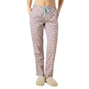 van heusen womens printed lounge pants  drawstrings amp side pockets  ultra soft fabric  relaxed fit  at home pyjamas  everyday comfort  printed  style 55306  available in pack of 1 amp 2