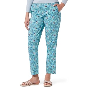 van heusen womens printed lounge pants  drawstrings amp side pockets  ultra soft fabric  relaxed fit  at home pyjamas  everyday comfort  printed  style 55306  available in pack of 1 amp 2