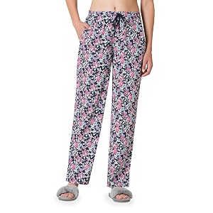 van heusen womens printed lounge pants  drawstrings amp side pockets  ultra soft fabric  relaxed fit  at home pyjamas  everyday comfort  printed  style 55306  available in pack of 1 amp 2