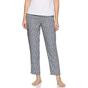 van heusen womens printed lounge pants  drawstrings amp side pockets  ultra soft fabric  relaxed fit  at home pyjamas  everyday comfort  printed  style 55306  available in pack of 1 amp 2